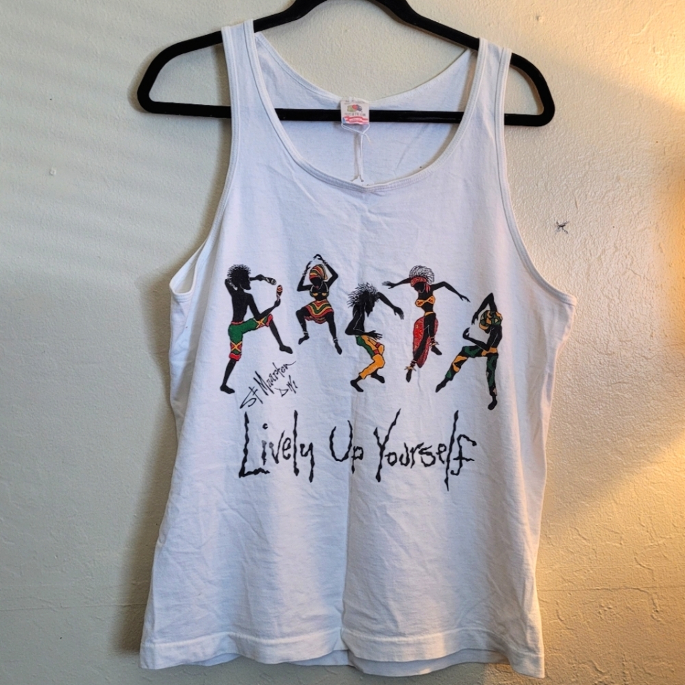 Vintage St. Maarten Rasta Shirt